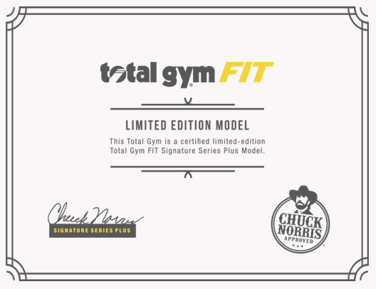 Total Gym® FIT Signature Series