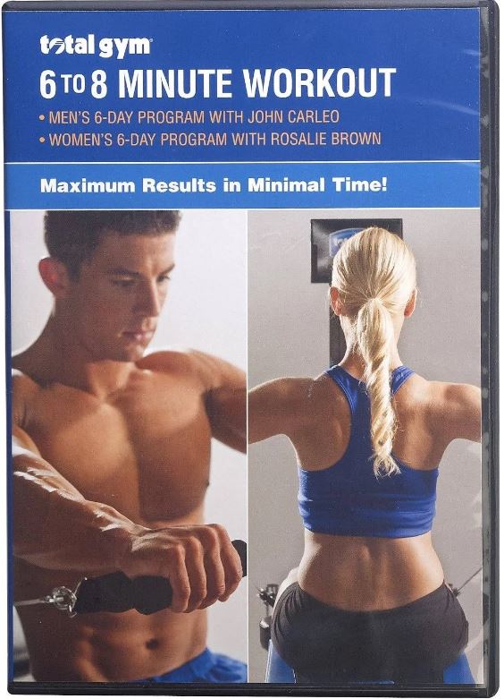 John Carleo&#39;s 6 to 8 Mins Workout DVD - $39.99